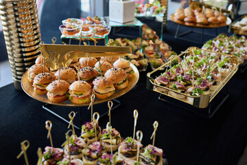 Delicious catering appetizers for parties and events