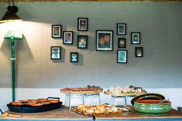 Tasty dishes at a gathering!