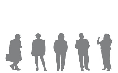 Set of Businessman character