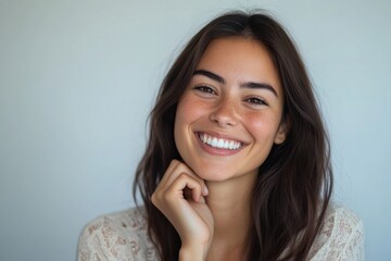 Fototapeta premium Smiling Woman Portrait