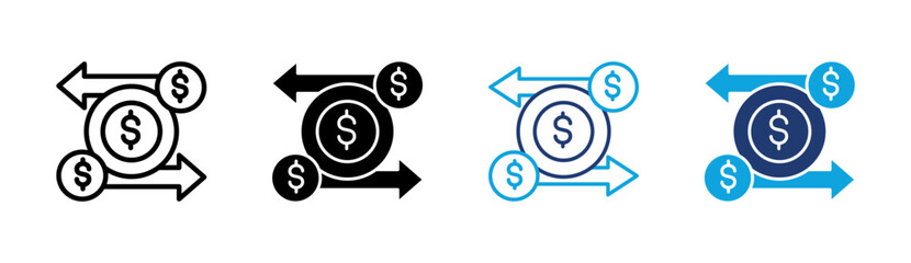 Obraz premium Cash Flow Icon
