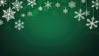 Christmas greeting card design with snowflake star decoration