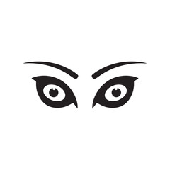 Obraz premium Eye icon vector. Eyesight symbol. Eye silhouette - stock vector.