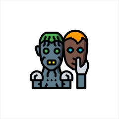 funny cartoon zombie