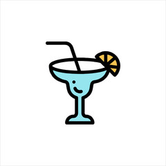 glass of martini