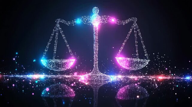 Exploring AI policy and its impact on society through digital representation of justice