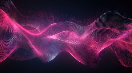 Digital background for tech AI data audio graphics and more