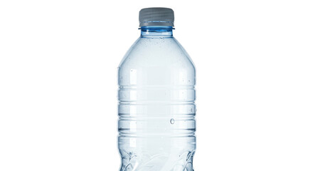 Fototapeta premium Isolated Transparent Plastic Water Bottle