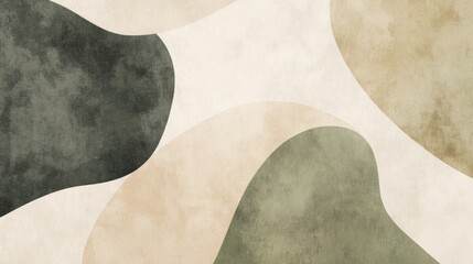 Neutral Color Palette with Earthy Minimalist Texture