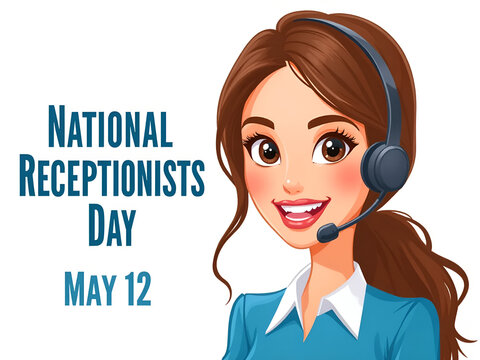 National Receptionists Day Appreciation – Office Greeting Desk Staff with Friendly Professional Service
