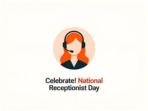National Receptionists Day Appreciation – Office Greeting Desk Staff with Friendly Professional Service
