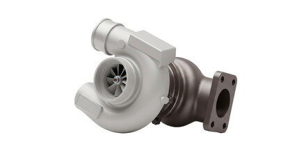 Isolated Car Turbocharger Engine Component, Automotive Performance