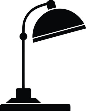 recommend clip art: Table lamp silhouette, table lamps black silhouette, table lamp vector