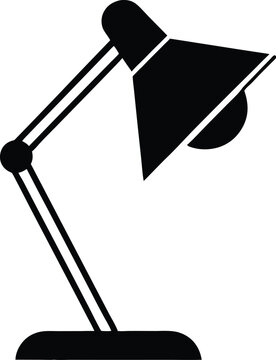 recommend clip art: Table lamp silhouette, table lamps black silhouette, table lamp vector