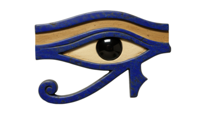 Isolated Eye of Horus Egyptian Symbol, Ancient Mysticism