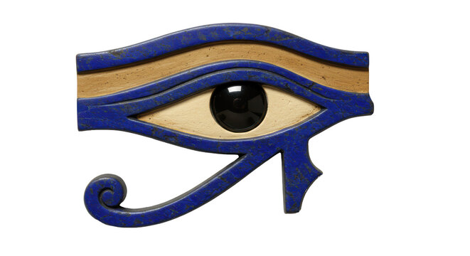 Isolated Eye of Horus Egyptian Symbol, Ancient Mysticism