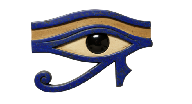 Isolated Eye of Horus Egyptian Symbol, Ancient Mysticism