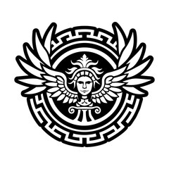 A solid style icon of decanus deity