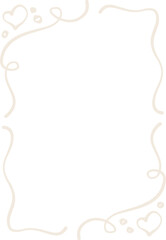 Vintage coquette frame