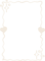 Vintage coquette frame