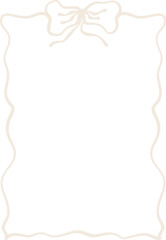 Vintage coquette frame