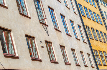 Obraz premium Architectural detail in the old town of Stockholm, Sweden