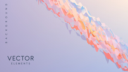 Colorful Abstract Vector Background Elements Designed Specifically for Contemporary Modern Designs