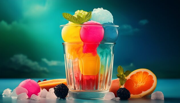 Eisw&uuml;rfelbecher &ndash; Frozen Drinks Style