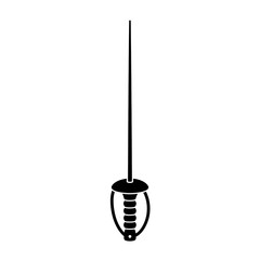 Elegant Fencing Foil A Classic Weapon of Skill and Precision