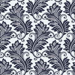 floral botanical seamless pattern abstract leaves pattern for luxury decor design and wallpaper