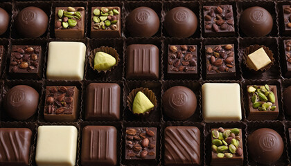 Luxury Assorted Chocolate Box for Gifts and Celebrations