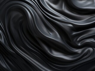 Fototapeta premium Abstract Dark Gray Fabric Drape