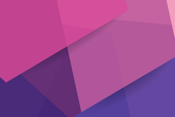 Fototapeta premium Multicolor purple, pink polygonal illustration, which consist of triangles. Geometric background in Origami style with gradient. Triangular design for your business.