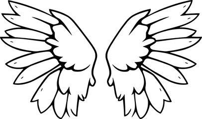 Obraz premium Delicious Ice Cream Cone A Simple Line Drawing