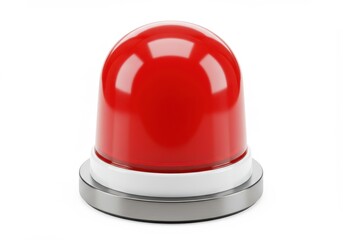 Fototapeta premium Emergency light red siren warning alarm alert beacon safety equipment