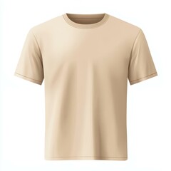 Classic tan mens tshirt, perfect for casual wear. Soft, comfortable fabric ensures a great fit every time.