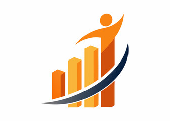 Ascending Heights: An abstract, dynamic representation of growth and progress, a visual metaphor for soaring ambitions and reaching new peaks.