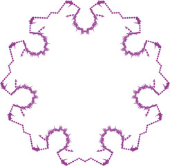 Intricate Abstract Complex Vector Pattern Design for Creative and Decorative Use