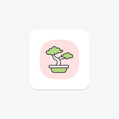 Bonsai Trimming, vector, pixel perfect, illustrator file