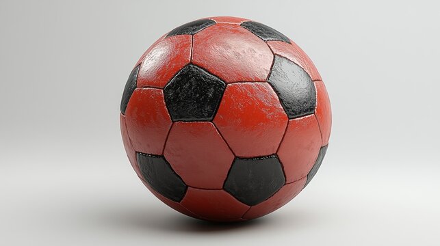 Soccer ball isolated on white