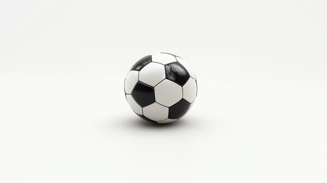 Soccer ball isolated on white