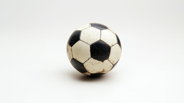 Soccer ball isolated on white