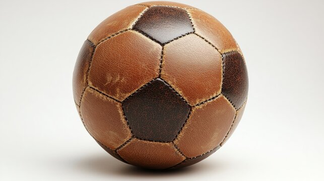 Soccer ball isolated on white