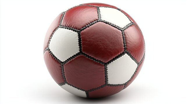Soccer ball isolated on white