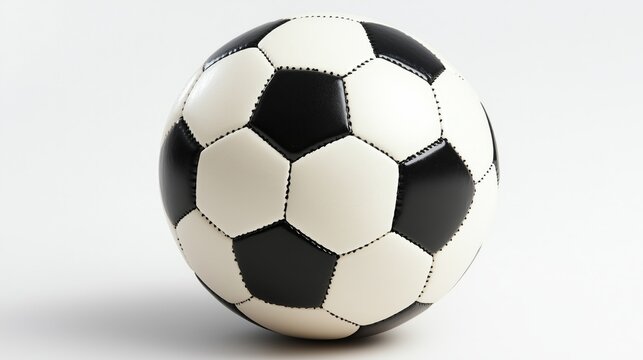 Soccer ball isolated on white
