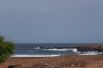 the beach and the sea