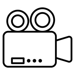 Videography Line Icon
