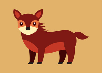 Whimsical Deer Illustration: A charming, stylized deer illustration, designed with simplicity and bold colors, perfect for projects that need a touch of adorable character.