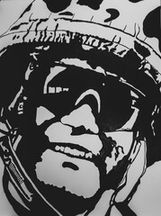 Back from patrol (self portrait)