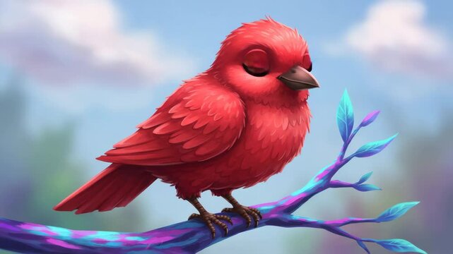 Red Bird Animation